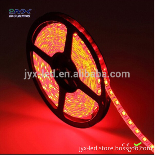 cheap led light strip smd 5050 5m 300leds 60led/m 14.4w/m 12v red LED neon flex rope ligh